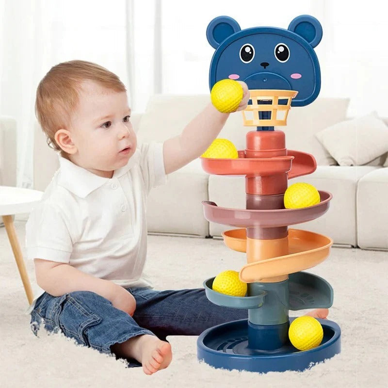 Colorful Spinning Ball Pit Toy for Kids