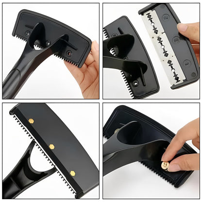 Easy Reach Back Shaver for Men with Long Handle