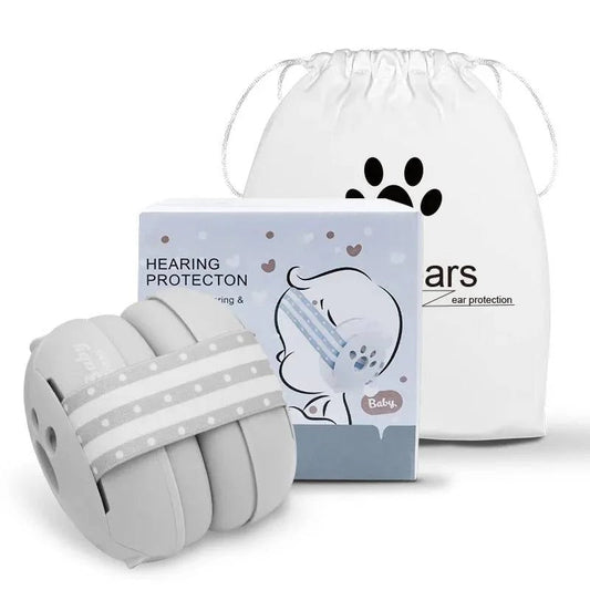Baby Hearing Protection Soft Earmuffs with Adjustable Strap - Ortekor
