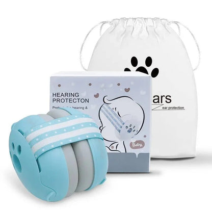 Baby Hearing Protection Soft Earmuffs with Adjustable Strap