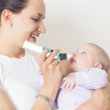 Portable Baby Nose Suction Device with Soft Tips