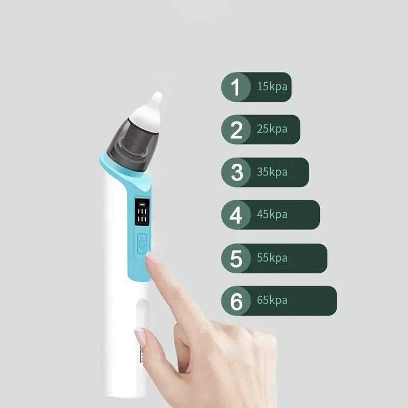 Portable Baby Nose Suction Device with Soft Tips
