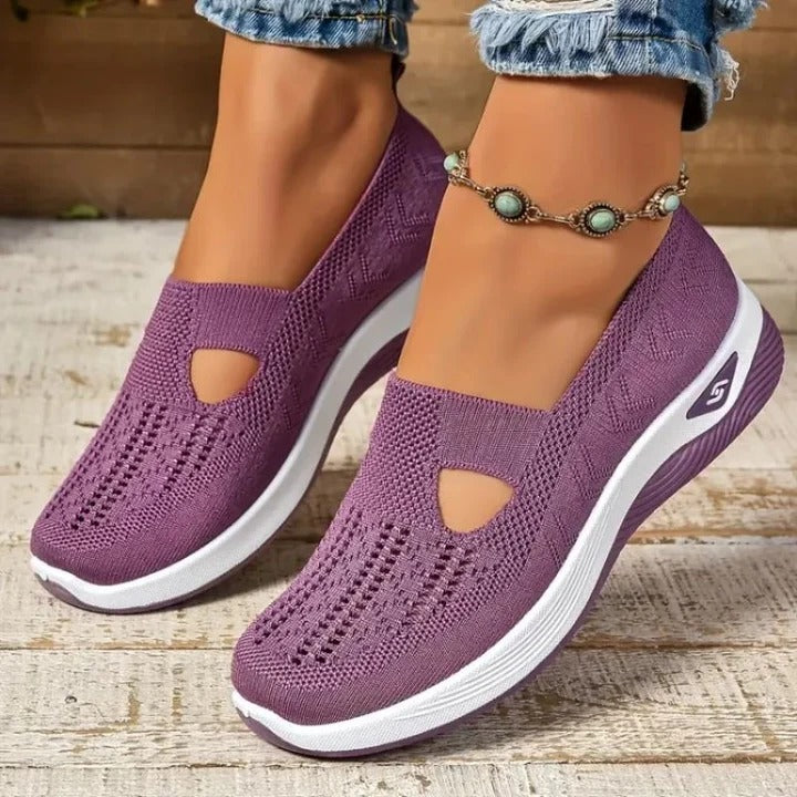 Women's Lightweight Airy Running Shoes with Comfy Insoles