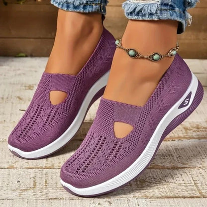 Women's Lightweight Airy Running Shoes with Comfy Insoles
