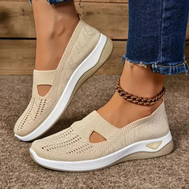 Women's Lightweight Airy Running Shoes with Comfy Insoles