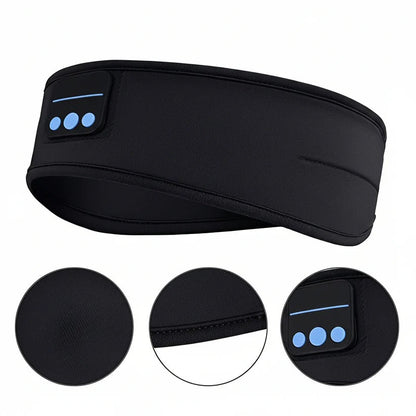 Comfortable Sports Headband with Slim Stereo Speakers