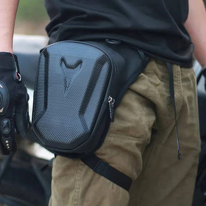 Motorcycle Leg Bag with Adjustable Buckle Strap