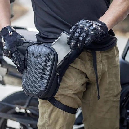 Motorcycle Leg Bag with Adjustable Buckle Strap