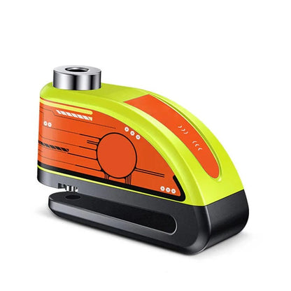 Anti-Theft Motorcycle Brake Lock with Alarm System