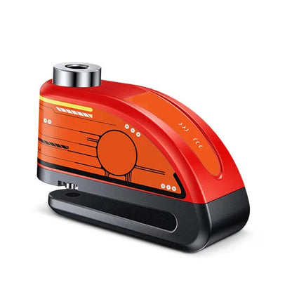 Anti-Theft Motorcycle Brake Lock with Alarm System