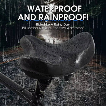 Comfortable Cushioned Bike Seat with Back Support