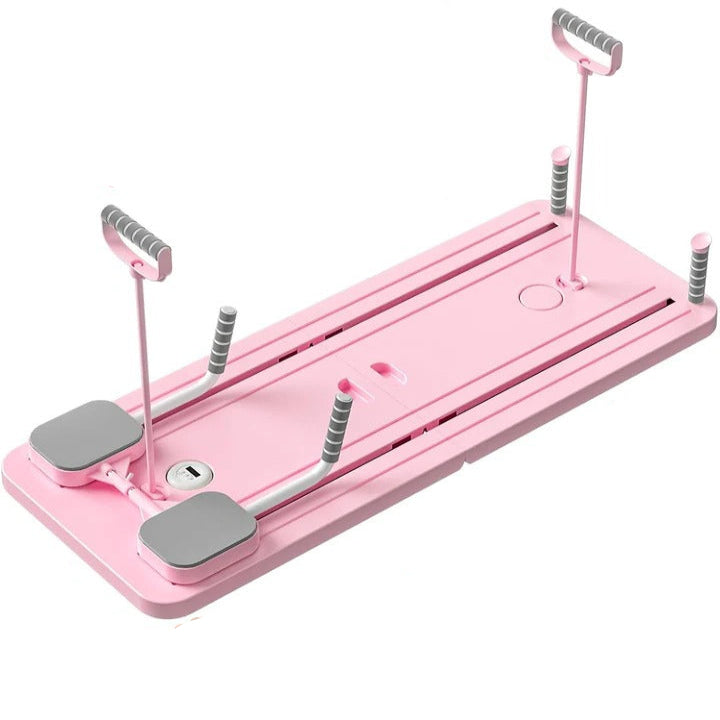 Compact Home Pilates Reformer Exercise Board