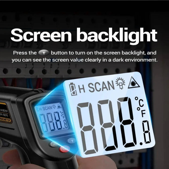 Accurate Digital Non Contact Infrared Thermometer Gun
