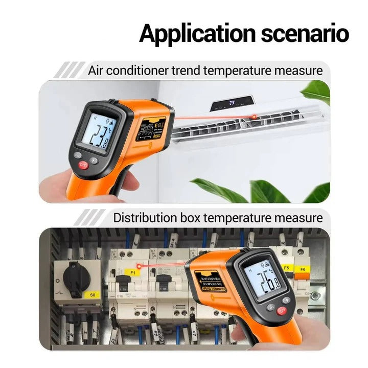Accurate Digital Non Contact Infrared Thermometer Gun