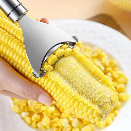 Easy Corn Stripper with Stainless Steel Blade