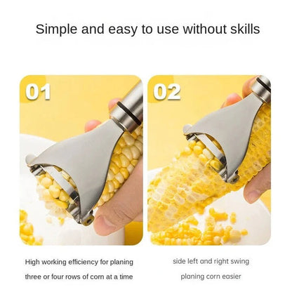 Easy Corn Stripper with Stainless Steel Blade