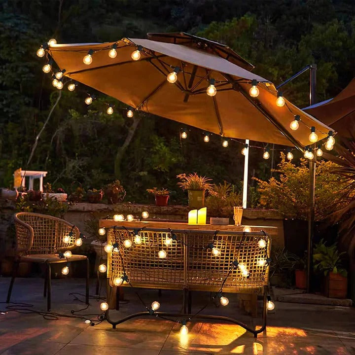 Colorful Solar Patio String Light Decoration - Ortekor