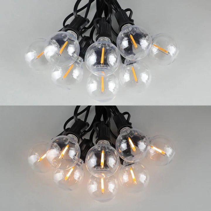 Colorful Solar Patio String Light Decoration