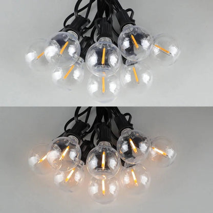 Colorful Solar Patio String Light Decoration
