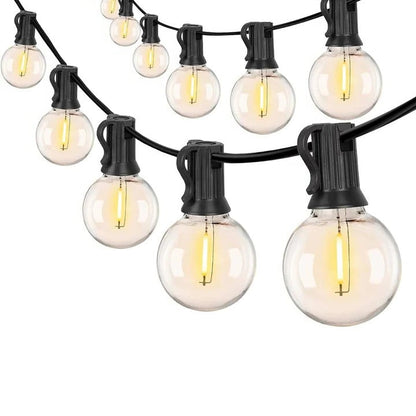Colorful Solar Patio String Light Decoration