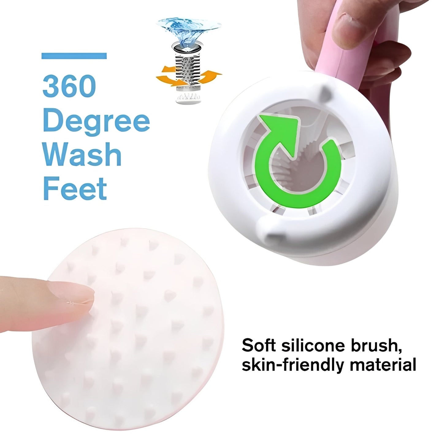 Easy Clean Dog Paw Washer with Soft Bristles