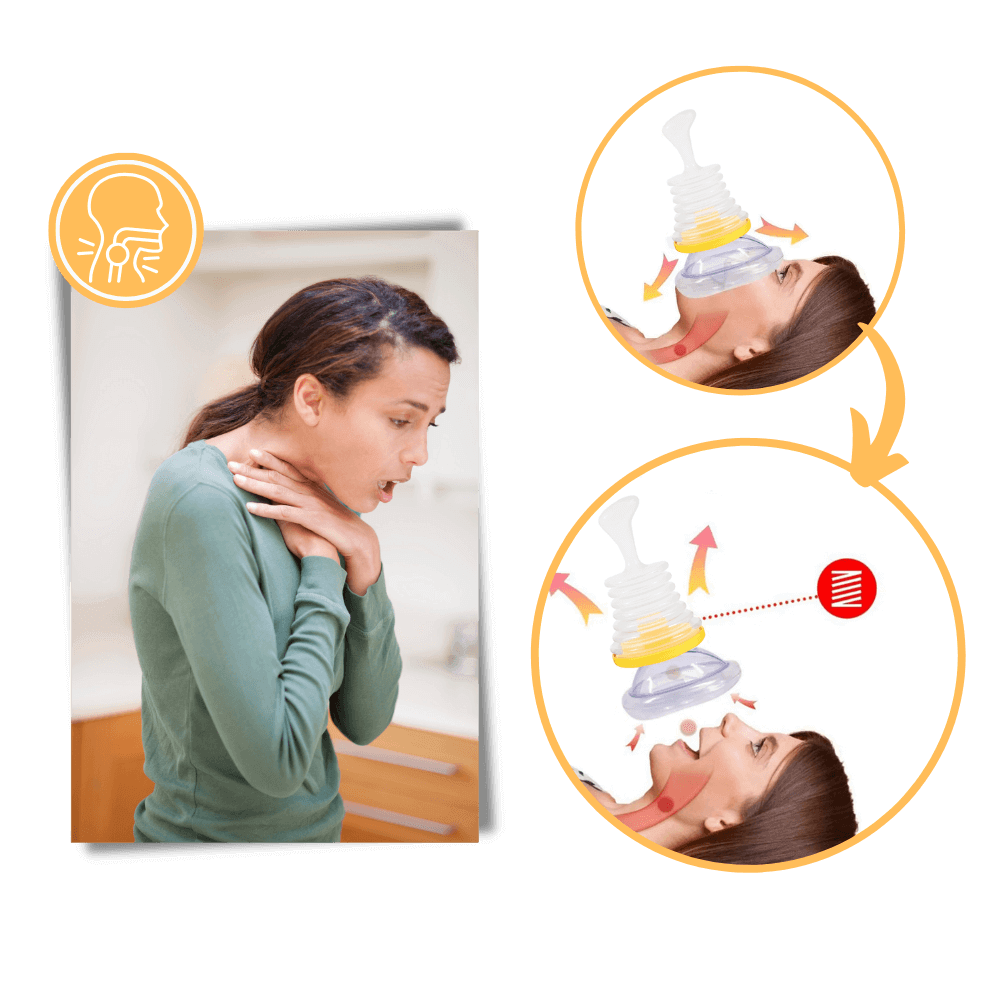 Emergency Airway Clearing Tool for Choking Relief at Home & On the Go