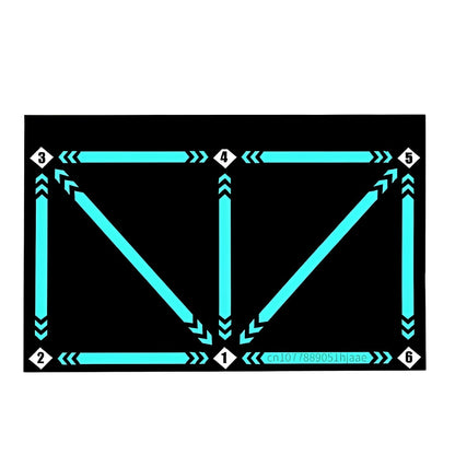 Pro Soccer Practice Mat with Online Coaching Videos - Ortekor