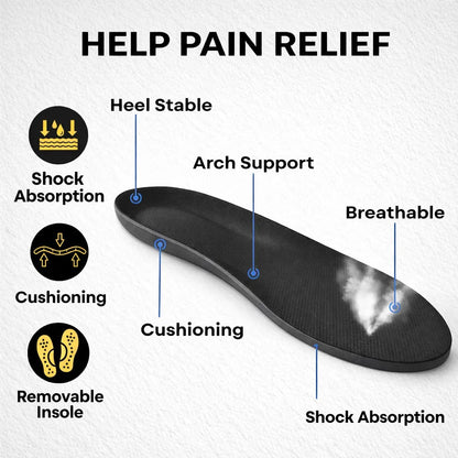 Comfortable Mens Running Shoes with Arch Support
