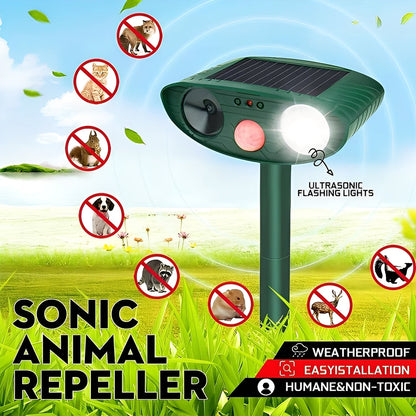 Outdoor Electronic Pest Repeller, 4 Pack