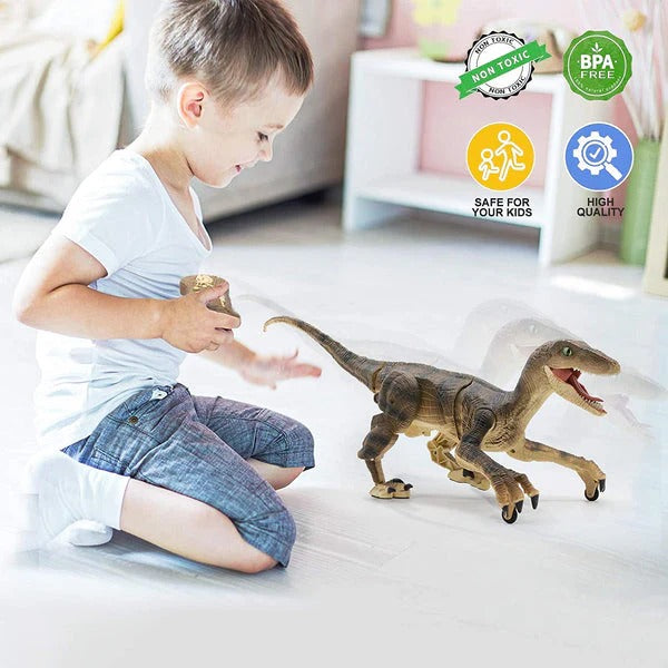Remote Control Dino Toy with Sound and Movement