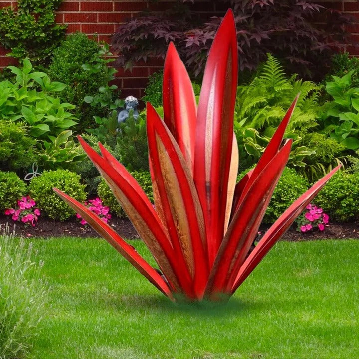Rustic Metal Succulent Garden Decoration for Home