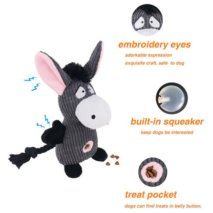 Soft Cuddly Pet Toy and Durable Playmate