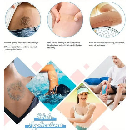 Clear Protective Waterproof Tattoo Bandages