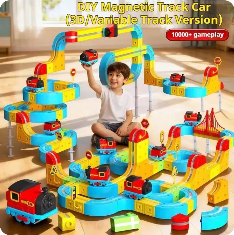 Fun Kids Remote Control Maglev Train Building Kit