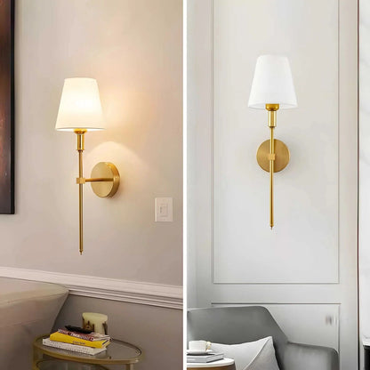 Easy Install Cordless Wall Lights Set of 2