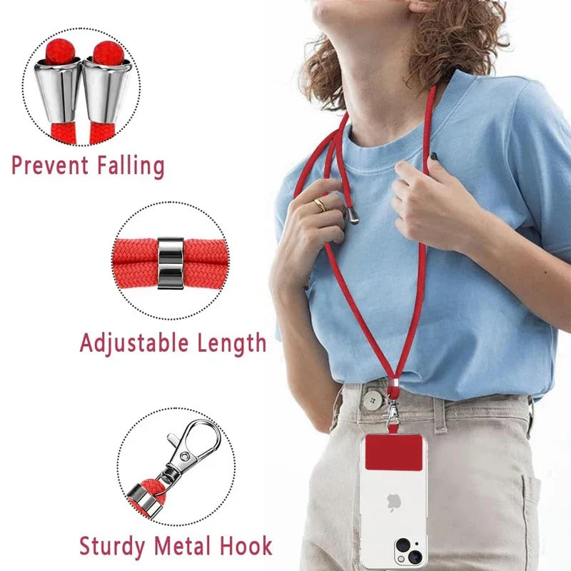 Comfortable Phone Crossbody Strap with Adjustable Holder