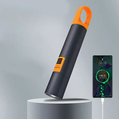 High-Performance LED Flashlight with Adjustable Zoom and Multiple Brightness Levels for Camping Hiking Emergency Outdoor Adventures