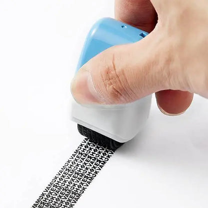 Privacy Roller Stamp for Sensitive Documents Confidential Mail Security Address Blocker Financial Papers Personal Info Guard Home Office Too