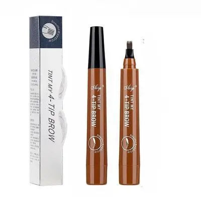 Precision Tip Brow Pencil Long-Lasting Waterproof Makeup for Natural Fuller Arches Microblading Effect