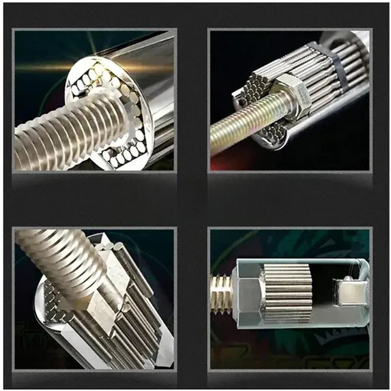 Self-Adjusting Multi-Grip Socket Tool for Bolts, Nuts & Fasteners in Metric & SAE Sizes | Fits 1/4 to 3/4 Inch Hardware