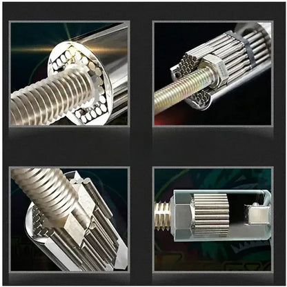Self-Adjusting Multi-Grip Socket Tool for Bolts, Nuts & Fasteners in Metric & SAE Sizes | Fits 1/4 to 3/4 Inch Hardware