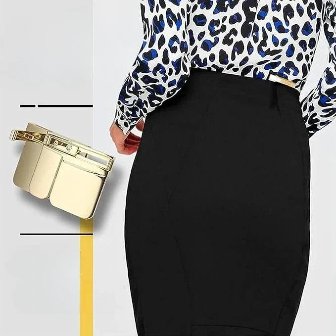 Clip-On Waist Cinch for Pants, Jeans & Trousers – No-Belt Waistband Tightener, Adjustable Fit Fastener for Men & Women