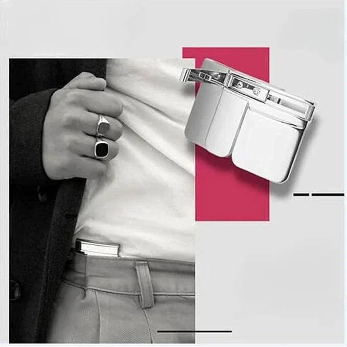 Clip-On Waist Cinch for Pants, Jeans & Trousers – No-Belt Waistband Tightener, Adjustable Fit Fastener for Men & Women