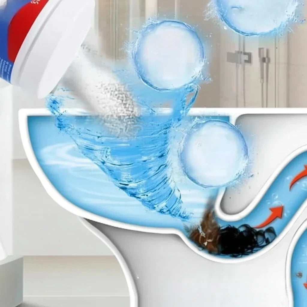 Fast-Acting Drain Cleaner for Kitchen & Bathroom Sinks, Dissolves Hair Grease Soap Scum Clogs, Heavy-Duty Foam Formula for Shower Tubs Pipes