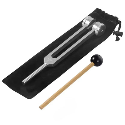 128Hz Tuning Fork for Stress Relief, Meditation, and Muscle Relaxation | Precision Sound Healing Tool for Mind and Body