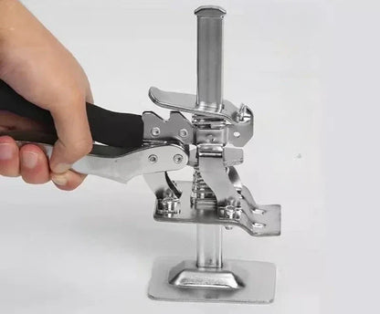 Cabinet Door Lift Jack with Adjustable Height Control for Woodworking Installation Projects DIY Renovation Trim Work Flooring