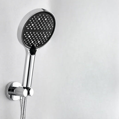 Handheld Shower Head with Seven Spray Modes for Bathroom Upgrade & Daily Use | Adjustable Water Flow | Modern Cylindrical Design for Home Sh