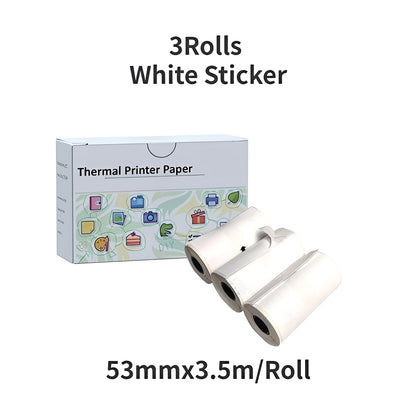 Wireless Compact Photo Sticker Printer with Bluetooth