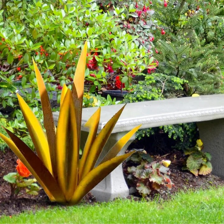 Rustic Metal Succulent Garden Decoration for Home