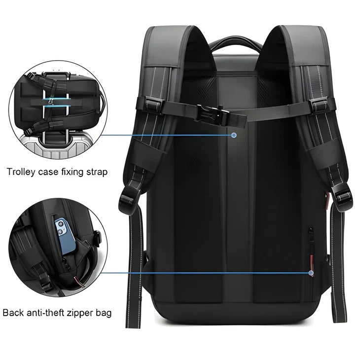 Compact Hiking Backpack with Organized Interior
